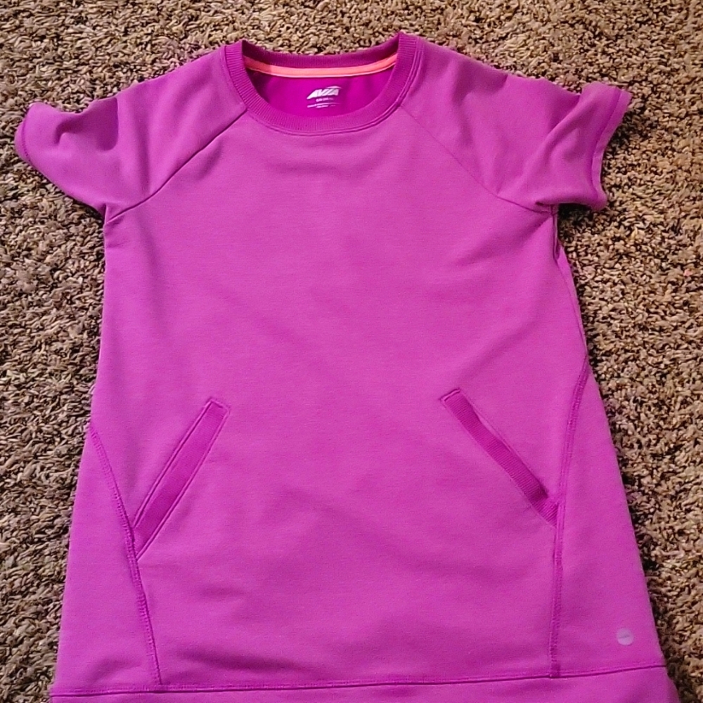 girls avia shirt dress with pockets size large 10/12